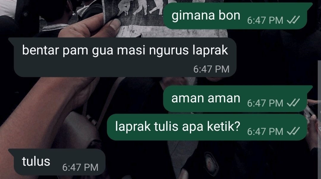 Pamapaam's tweet photo. emang unik punya temen stress laprak 

#laporan #praktikum #kuliah #tulus https://t.co/Zm00W1Mdls