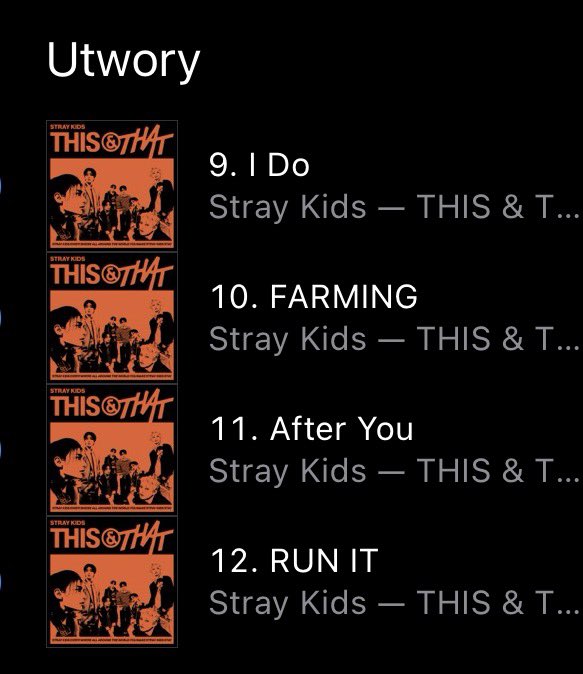 StrayKidsPL's tweet photo. 🇵🇱| iTunes Song Chart Poland 

📍07.08.2026, godz.11:41 

#3 This &amp; That 
#7 Back Then 
#8 Way Out 
#9 I do 
#10 Farming 
#11 After You 
#12 Run It 

@Stray_Kids #StrayKids #スキズ #스트레이키즈 #THIS_AND_THAT #RUN_IT https://t.co/DL7fZMOcoU