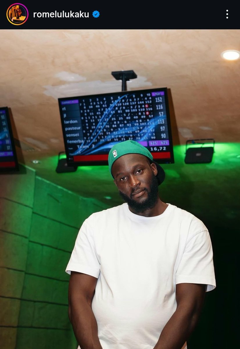 LupenSports's tweet photo. 🚨Romelu Lukaku'nun paylaşımında TV ekranında olan Fenerbahçe yazısı...🤔🤠 https://t.co/WtjA5LHMu6