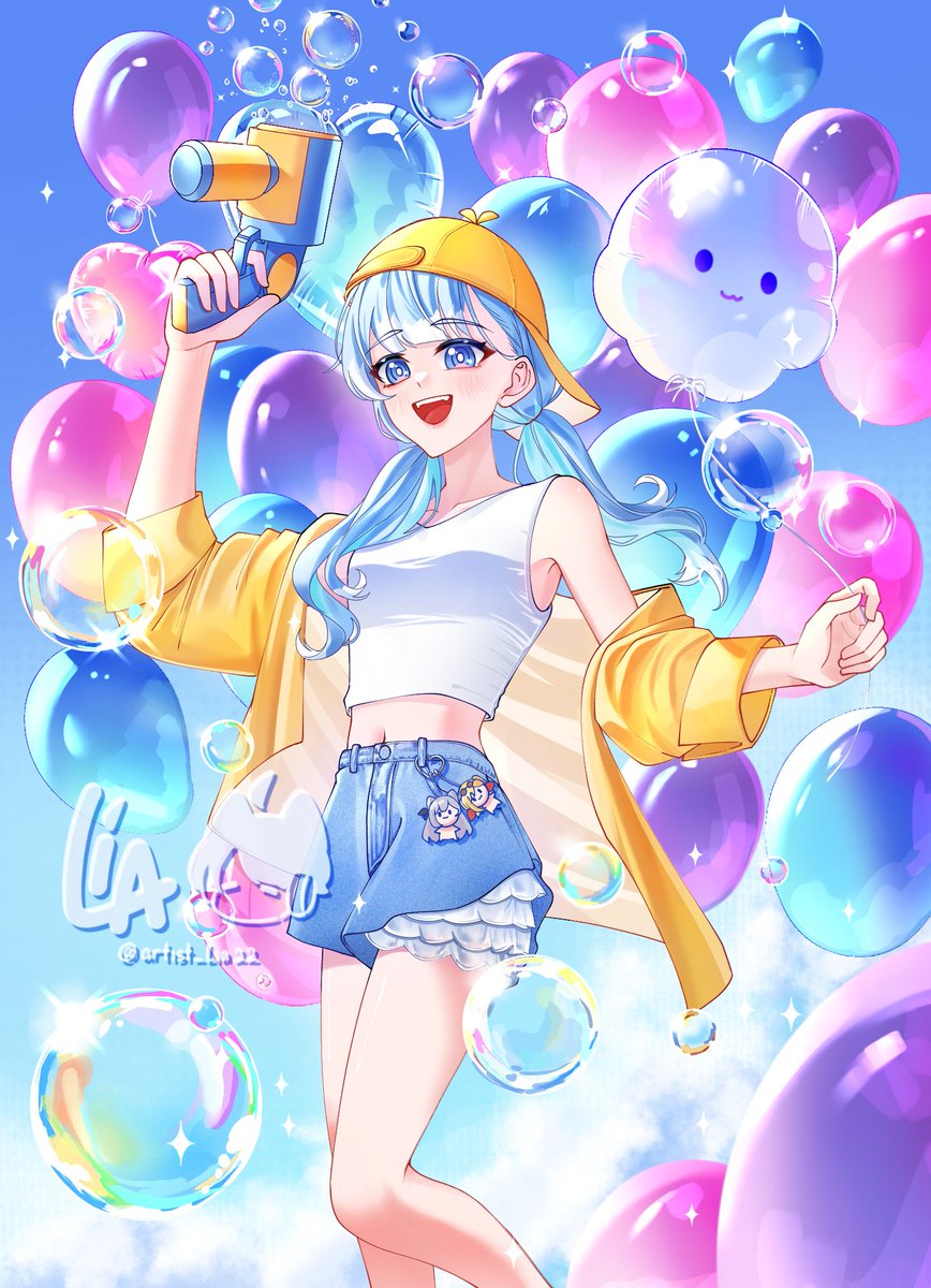 artist_lia22's tweet photo. 🫧🫧🫧🫧
#AeruSeni https://t.co/D1nsvK0CSv
