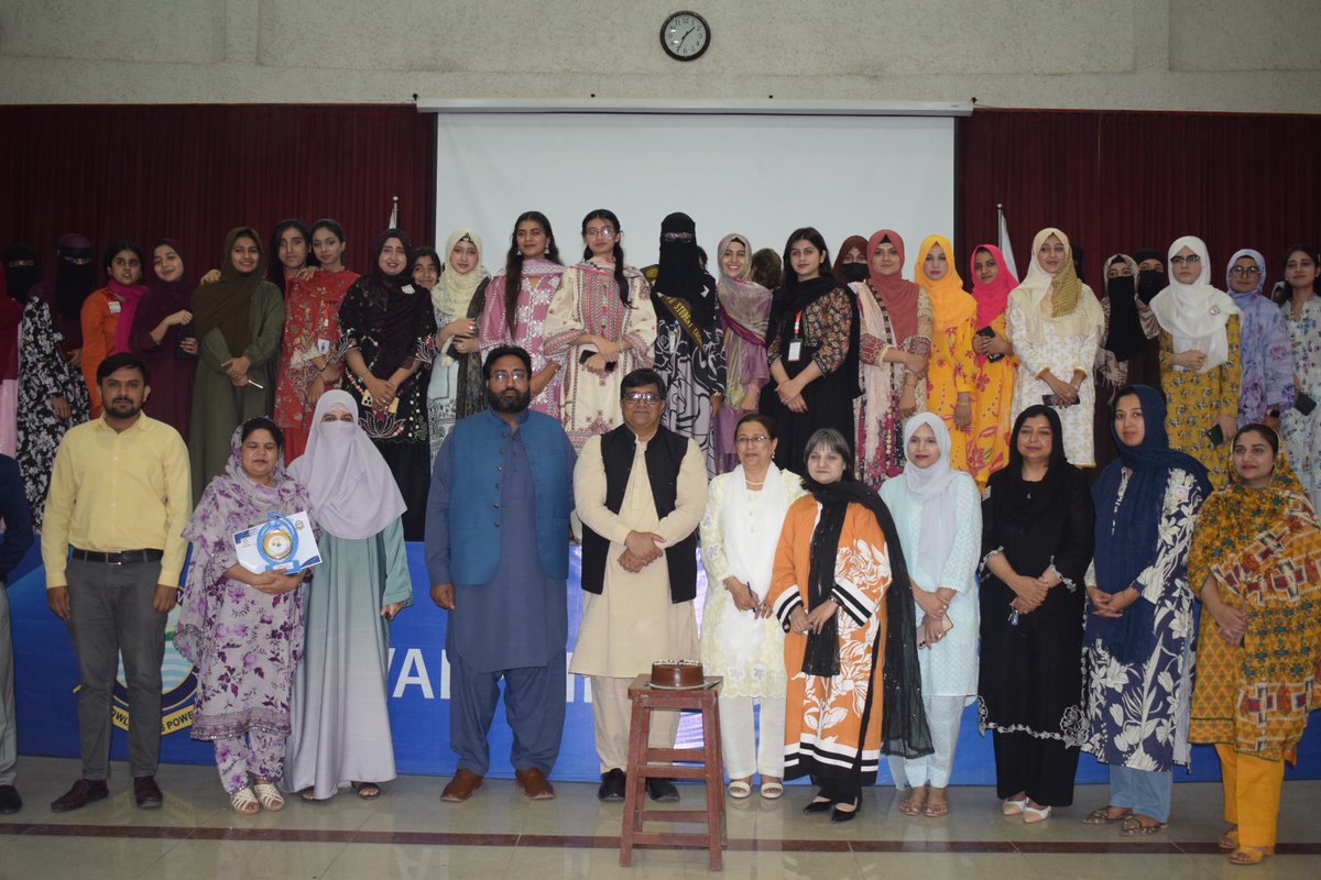 Official_RWU's tweet photo. The Zoology Dept marked World Hormone Day with an engaging event aimed at raising awareness about hormones, endocrine disorders, and their impact on human health.
The event was graced by Prof. Dr. Wasim Haider (COMSATS University Islamabad) as Chief Guest. https://t.co/NemkGU6Uk9