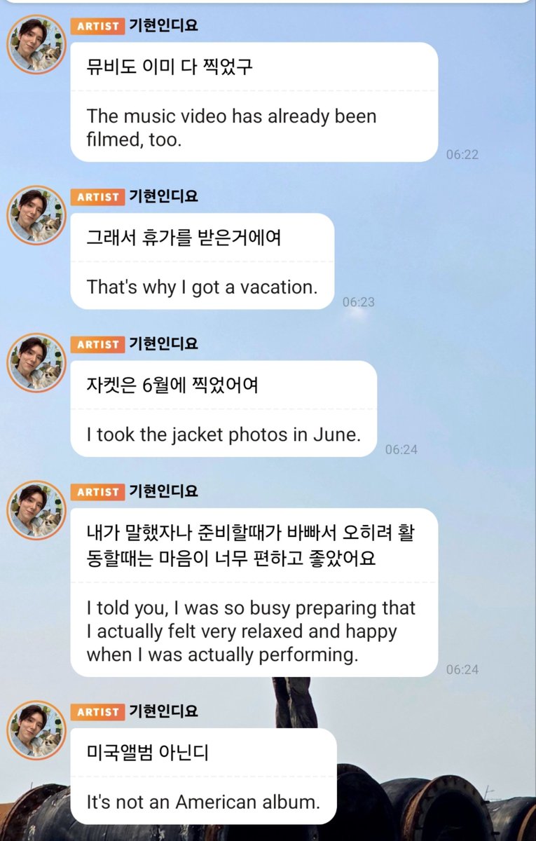 mystardust16's tweet photo. yapper kihyun gave us some info about the comeback, workaholicsta x https://t.co/RBw6NLfl9S
