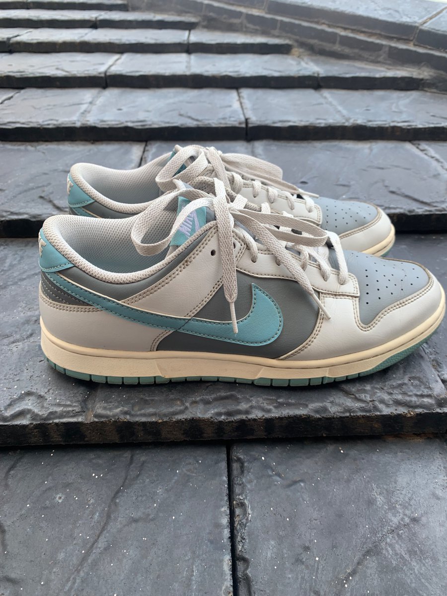chaniop7's tweet photo. wts sepatu cowok nike dunk low retro men denim turq us 44 (28cm)
lengkap box

beli di footlocker agt thn kmrin masi bagus bisa cek kondisi kalo minat
/utamain cod balam

beli 1.5jt
600 nego tipis https://t.co/nQ7TtqefUn