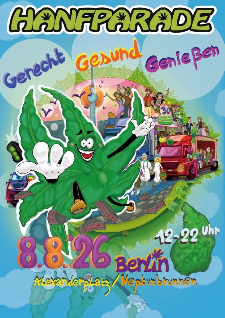 GoldrauschEntS's tweet photo. #NEWS #EILMELDUNG Berlin: Hanfparade 2026 „Gerecht, Gesund, Genießen!“ – die Hanfparade wird 30 Jahre alt! 

Erscheint zahlreich &amp; sag es weiter

Treffpunkt:08.08.2026 – 12 Uhr
Alexanderplatz
beim Neptunbrunnen
Spandauer Str.
#Berlin
#weedmob #Mmemberville @hanfparade #Hanfparade https://t.co/MHTMqV1X87