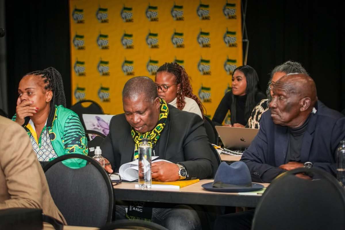 ANCLimpopo's tweet photo. The #ANCNEC meeting is currently in session today to deliberate on and adopt the 2026 Local Government Elections Manifesto, setting out the movement’s priorities for capable, responsive and developmental local government.
#ANCManifesto2026
#VoteANC2026 https://t.co/ayvrdYDKog