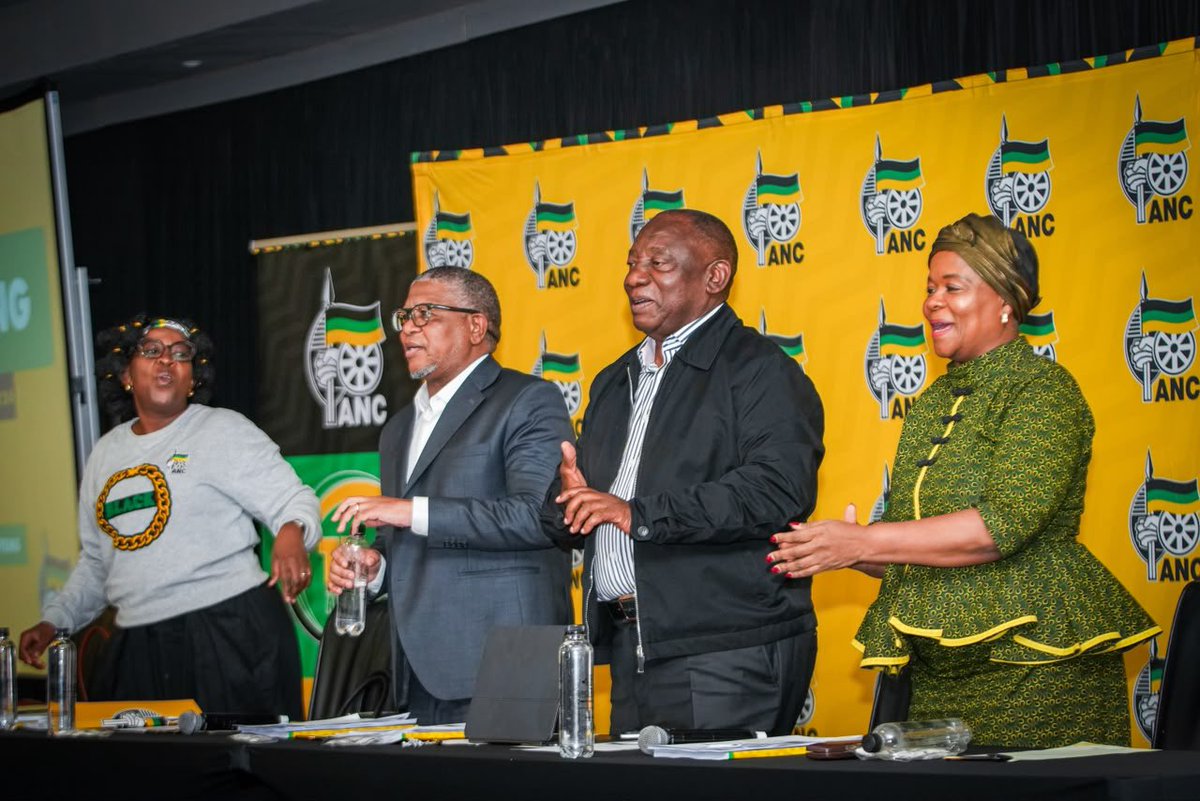 ANCLimpopo's tweet photo. The #ANCNEC meeting is currently in session today to deliberate on and adopt the 2026 Local Government Elections Manifesto, setting out the movement’s priorities for capable, responsive and developmental local government.
#ANCManifesto2026
#VoteANC2026 https://t.co/ayvrdYDKog