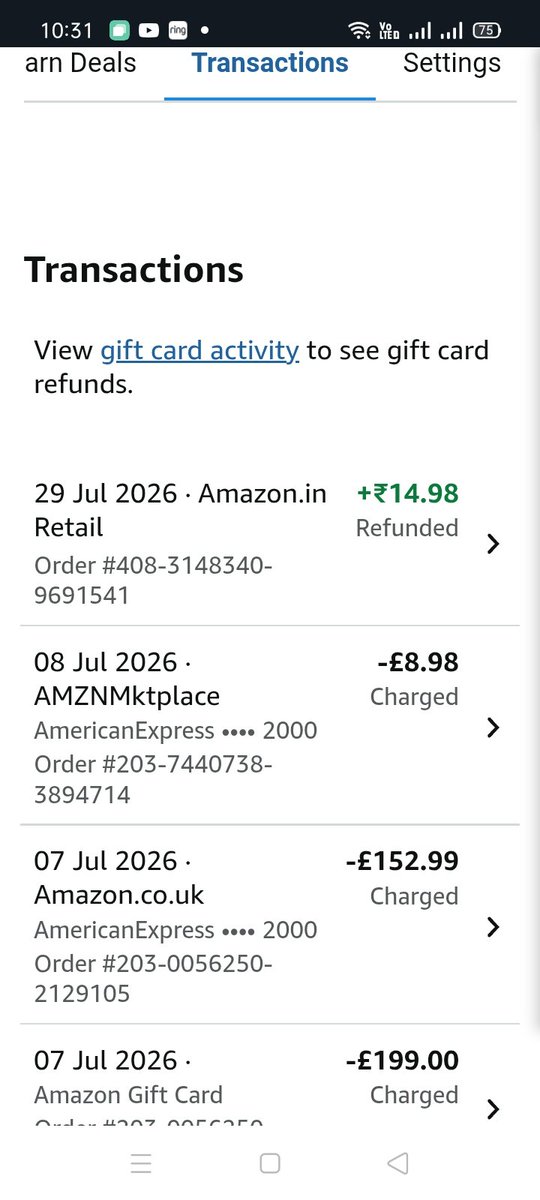payald89's tweet photo. URGENT HELP with refund Order No. 203-0056250-2129105
PLEASE REUND MY MONEY AND REMOVE UNWANTED CHARGE NOTIFICATION FROM MY ACCOUNT.I NEVER RECEIVED PHONE THAT I HAD ORDERED .I WAS ASKED TO RETURN WHATEVER I received now amazon is trying to charge me again.@AmazonUK @AmazonHelp https://t.co/N7qhURH4el