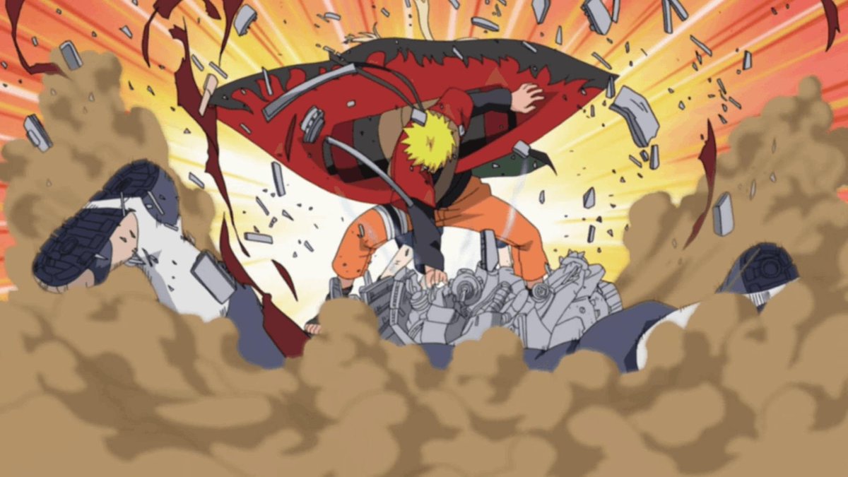 Larryjay41's tweet photo. Is Naruto’s Sage Mode entrance the greatest anime entrance of all time? 🔥 https://t.co/1FmjTZadck