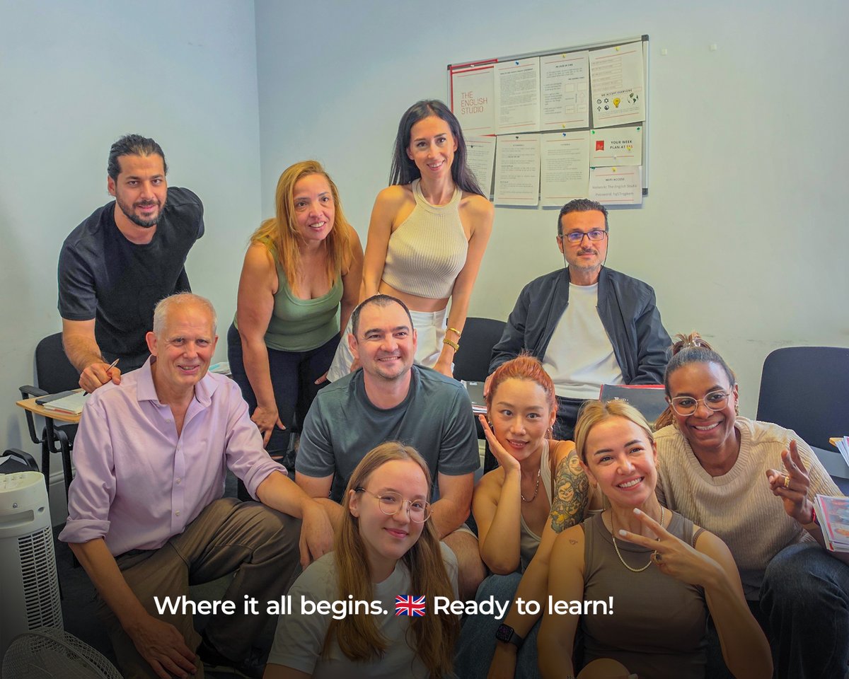 _EnglishStudio's tweet photo. 🫸🏼 A little summer 2026 appreciation for this fantastic group! 🫶🏾
Celebrating the progress, friendships and memories made along the way. 🌍📚
🙏🏻 Thank you for choosing The English Studio and being part of our summer community!

#TheEnglishStudio #SummerInLondon #LearnEnglish https://t.co/mKmP6oxHfi
