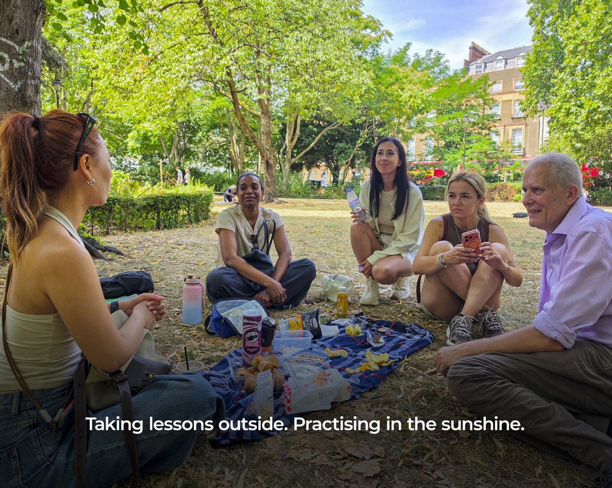 _EnglishStudio's tweet photo. 🫸🏼 A little summer 2026 appreciation for this fantastic group! 🫶🏾
Celebrating the progress, friendships and memories made along the way. 🌍📚
🙏🏻 Thank you for choosing The English Studio and being part of our summer community!

#TheEnglishStudio #SummerInLondon #LearnEnglish https://t.co/mKmP6oxHfi