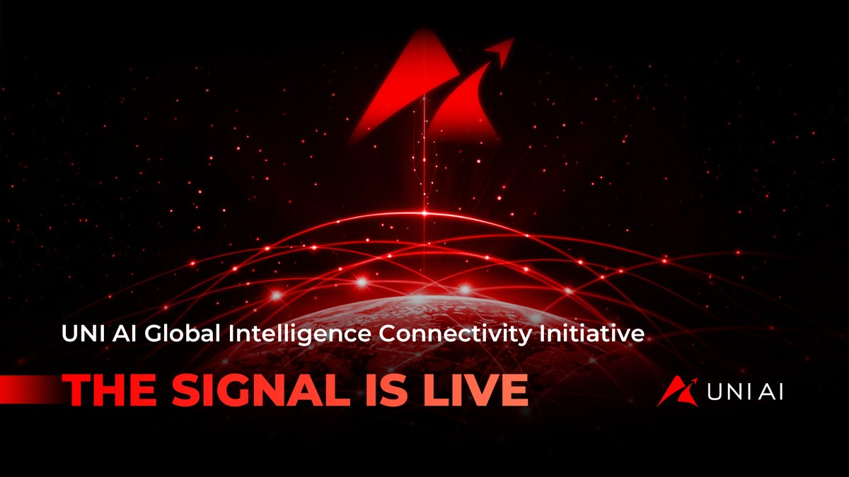 uniai_labs's tweet photo. The signal is live. 🌐
UNI AI’s Global Intelligence Connectivity Initiative is officially underway.
AI 3.0.
Intelligent economy.
Global connectivity.
Real-world execution.
The pieces are coming together.
This is where the next phase begins.
#UNIAI https://t.co/Jiq9BKxtJM