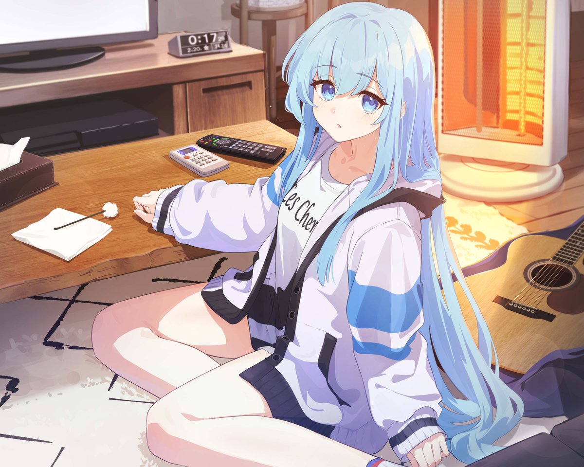 blueaotu's tweet photo. 本日より、DLsiteにて

終電を逃した彼女たち『《セクンデ》との癒しのお泊りタイム』シリーズ～天才ギタリスト、宵月 詩織〜【CV.春海百乃】

がリリースされました‼️

終電を逃したギタリスト、詩織ちゃんがお家に泊まりに来るASMRです。

https://t.co/F8n3fyC153 https://t.co/Mn3KxXzi4G