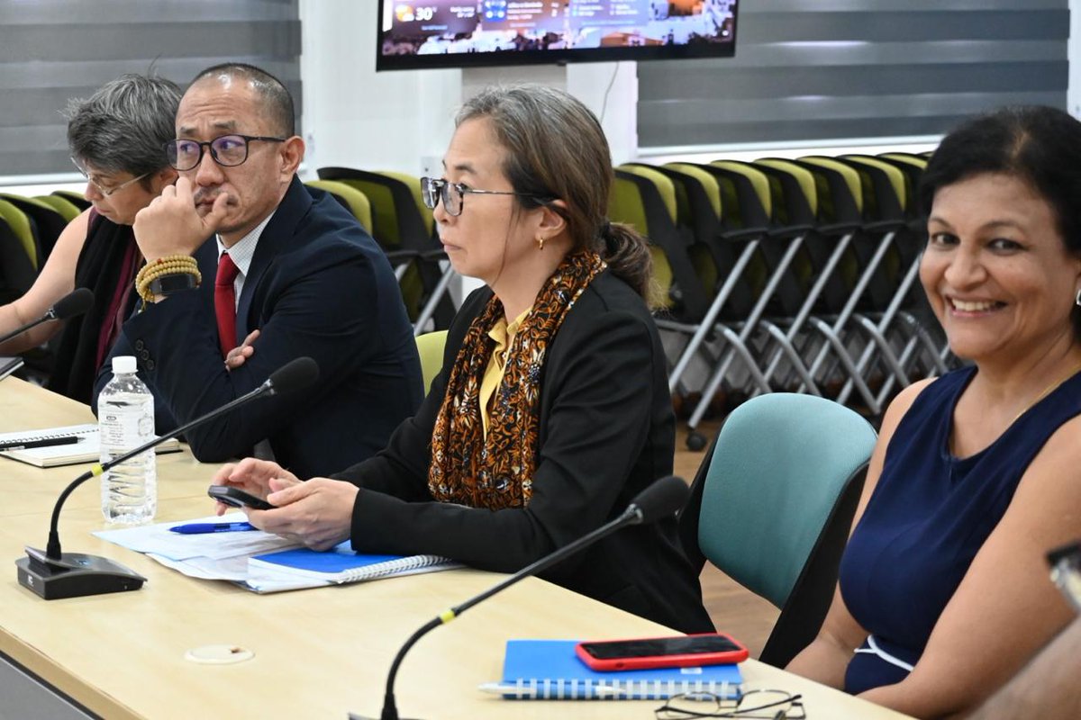UNSriLanka's tweet photo. As global funding sources shift, the UN underscores the need for wider partnerships &amp; new financing models to support the #GoSL &amp; people of 🇱🇰

@kanniwignaraja, #UN Asst Secretary-General &amp; @UNDPasiapac Regional Director, discussed this &amp; more with the UN Country Team this week. https://t.co/5vir95K5B4