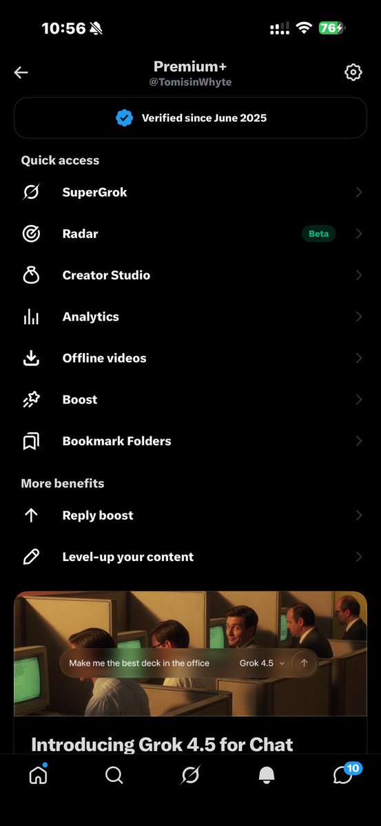 TomisinWhyte's tweet photo. Premium + users let's connect 🤝❤️
We're the elites of the elites😂🤣 https://t.co/Izc7HoZCxH