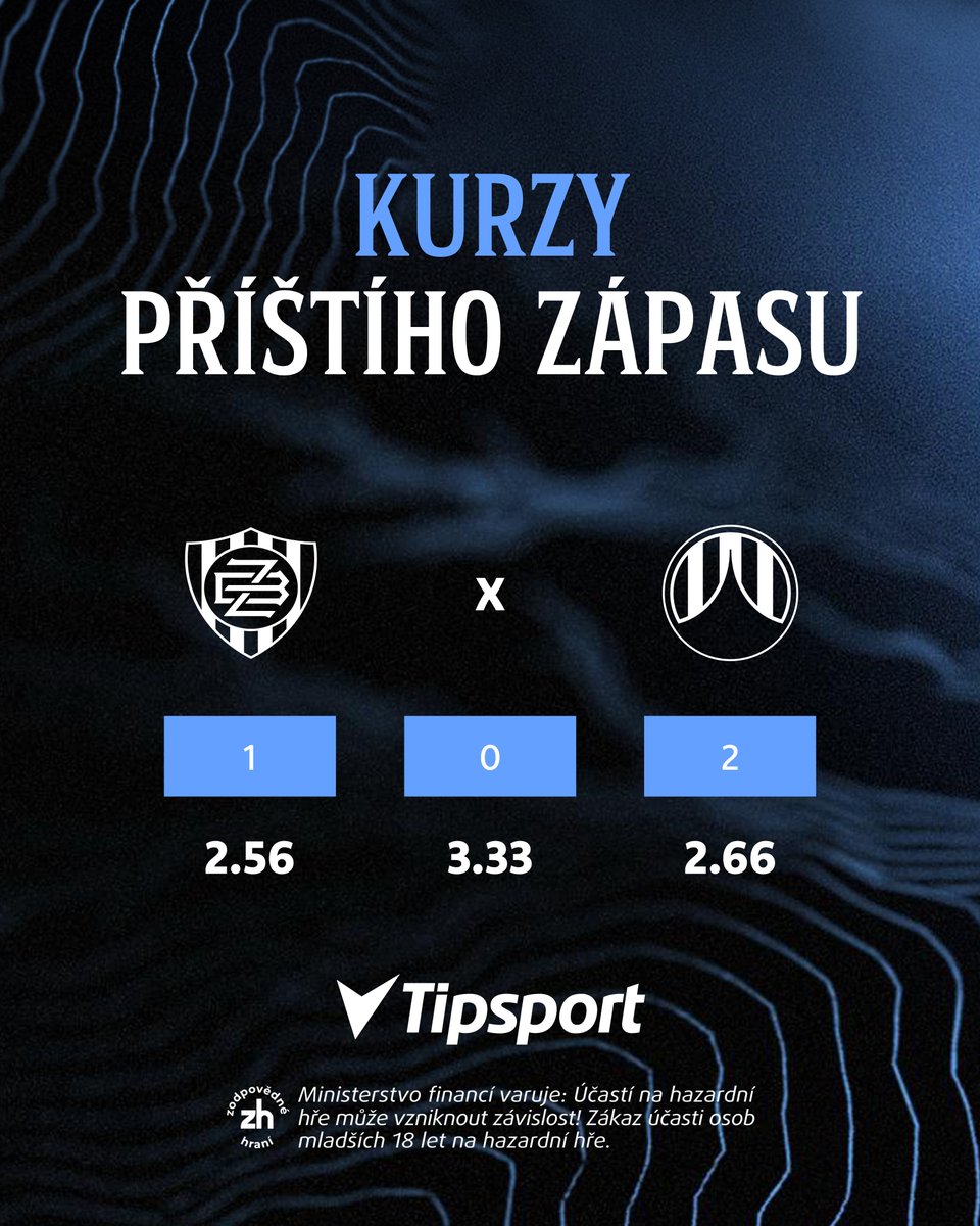 FCSlovanLiberec's tweet photo. Uvidí diváci v duelu s Brnem červenou kartu? 🟥
Můžeš si na to vsadit u @tipsportcz s kurzem 4,00.
Kompletní kurzová nabídka k duelu #ZBRLIB:
https://t.co/yV5r6oPzuY https://t.co/Za0sy1OQES