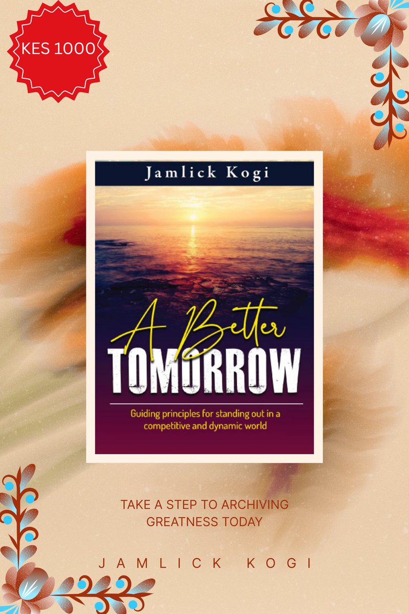 McKogi's tweet photo. Just like flowers, blooming is a process-it doesn't happen overnight.
Growth requires patience, hard work, discipline, consistency and laser-focus.
Get your copy of A Better Tomorrow today and discover insights on personal branding, entrepreneurship and networking,  to stand out. https://t.co/CmAuaImpJi
