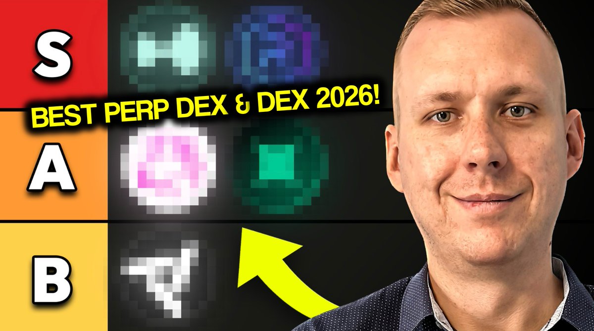 EKryptowalut's tweet photo. Najlepsze PERP DEXY i DEXY w 2026 roku!🔥🔥
👉Z których giełd zdecentralizowanych warto korzystać?🤔
👉Jaka platforma nie ma jeszcze swojego tokena?🪙
👉Krótkie BHP korzystania z DEXÓW🚑
👉Wady i zalety takich platform vs CEX'Y‼️
Link ->
#dex #perpdex #token #bestdex #bestperpdex #hyperliquid #uniswap #extendedexchange #1inch #pancakeswap #nado