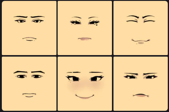 MuthaGoatSwag's tweet photo. Some faces I made for Gakuran!
#Roblox #RobloxDev https://t.co/MLeT7QNQ7B