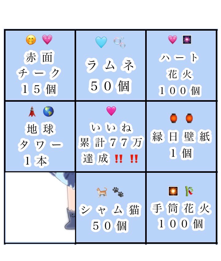 Luchi_Tsubomi's tweet photo. 1個目‼️滑舌べいびぃ100個達成感謝🙏🏻‼️✨ https://t.co/axWjJxgbvK