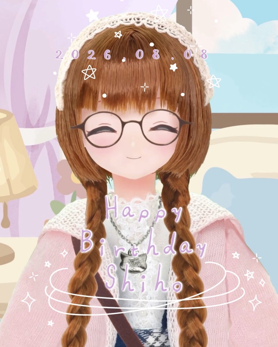 PriSm_Room's tweet photo. ☆#PriSmRoom☆
本日8月8日はD-tuber®の「朝比奈 幸穂」ちゃんのお誕生日!主役の幸穂ちゃんからメッセージです💌
『今日は嬉しいお誕生日🎂』
https://t.co/RQGMmhYdFL
▷朝比奈 幸穂(@Shiho_luv_mami )
#ShihoBirthday #からふるDreamin’#Dtuber #Vtuber https://t.co/77daBQHkbt