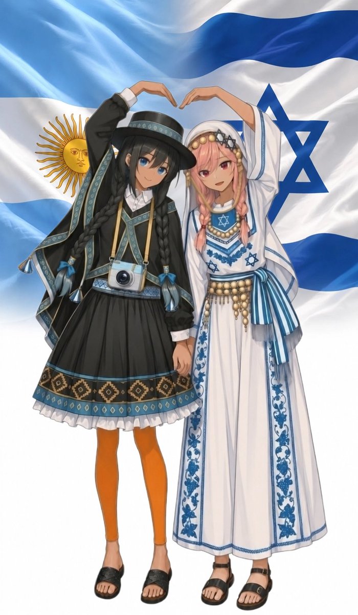 Yaakov_M_Liu's tweet photo. #FARA83 #Negev #GirlsFrontline #Argentina #Israel #Amistad #Quechua #CulturaJudía #Indígenas #ארגנטינה #ישראל #ידידות #קצואה #תרבותיהודית #ילידים #Illustration #民族衣装 #創作 #百合 #ドールズフロントライン #創作百合 #イラスト #絵描きさんと繋がりたい #百合好きな人と繋がりたい https://t.co/oGbrcnKs6n