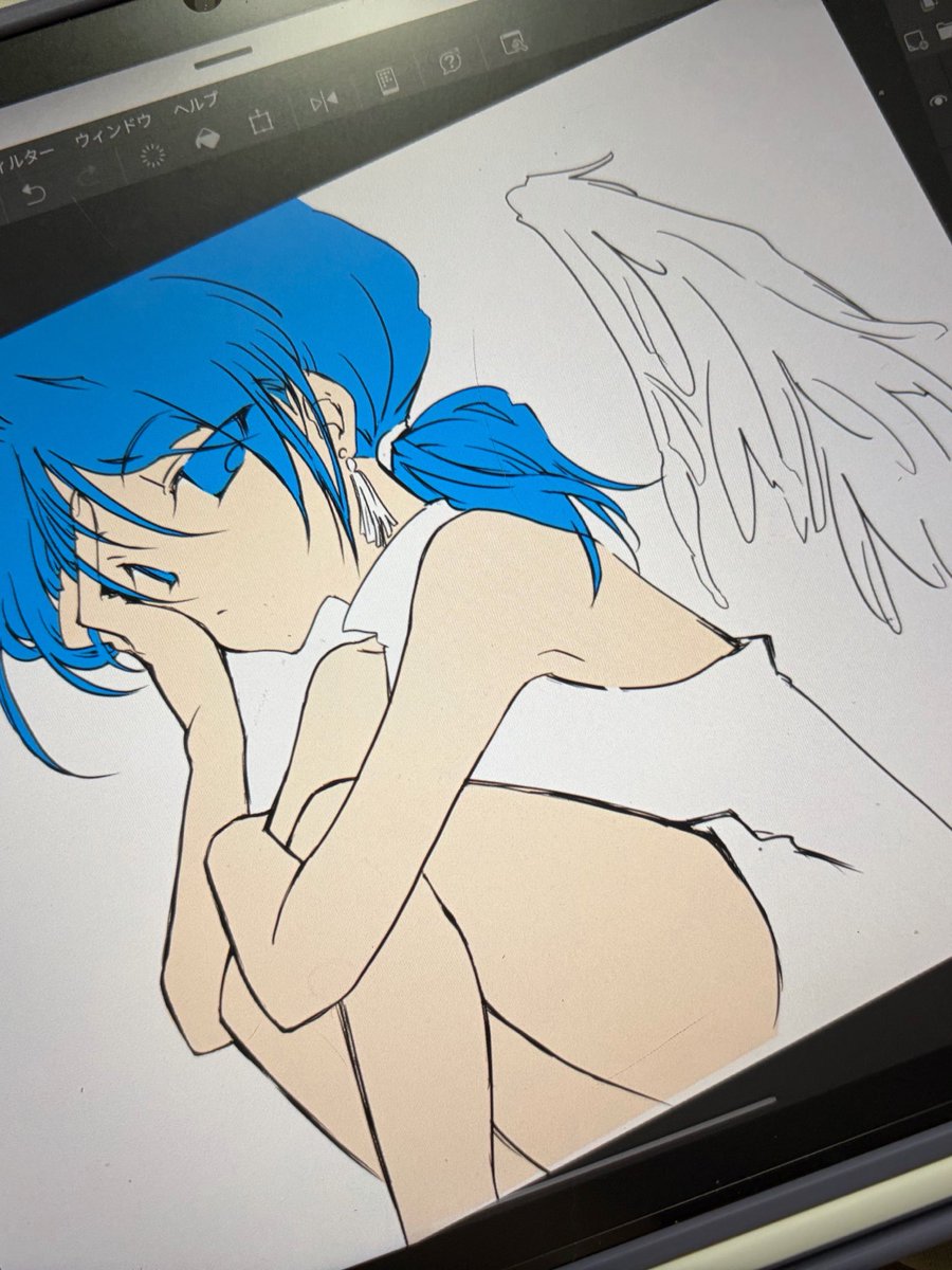ashidaboku's tweet photo. 手癖で描くから上手くならないんだろうなでも楽しい
#イラスト https://t.co/5aXpa8YHck