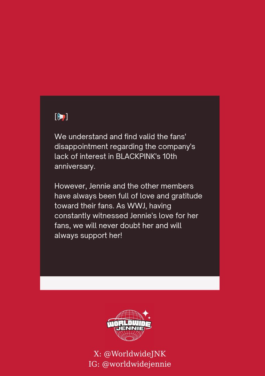WorldwideJNK's tweet photo. ⚠️| READ CAREFULLY 

#JENNIE #제니 https://t.co/P3tvx36S52