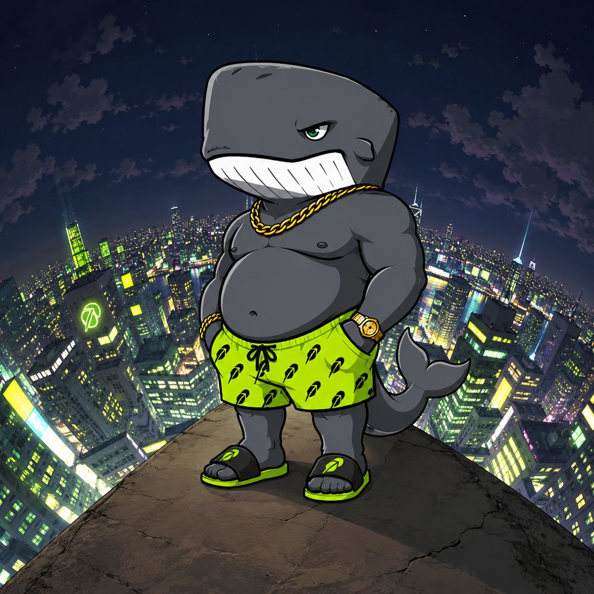 cashwhalememes's tweet photo. The city sleeps. CASHWHALE keeps building. 🌃🐋 https://t.co/yOB0GRyePh