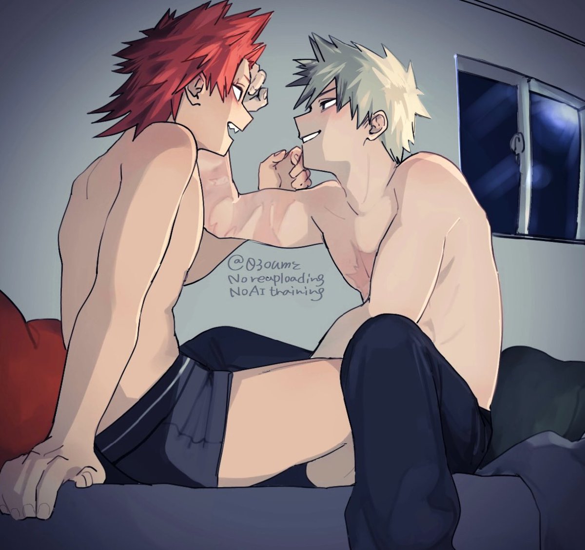 03_oumz's tweet photo. はじめてのよる
#切爆 https://t.co/JBwiUj9c3k