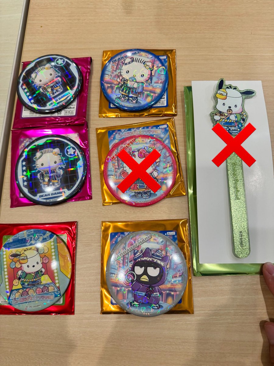 knt853's tweet photo. こちら引き続き募集しております。
よろしくお願いいたします。
ピューロランド ネオナツマツリ 
ネオエンニチ ダニエル ポチャッコ バツ丸 https://t.co/oZnq71EZGd