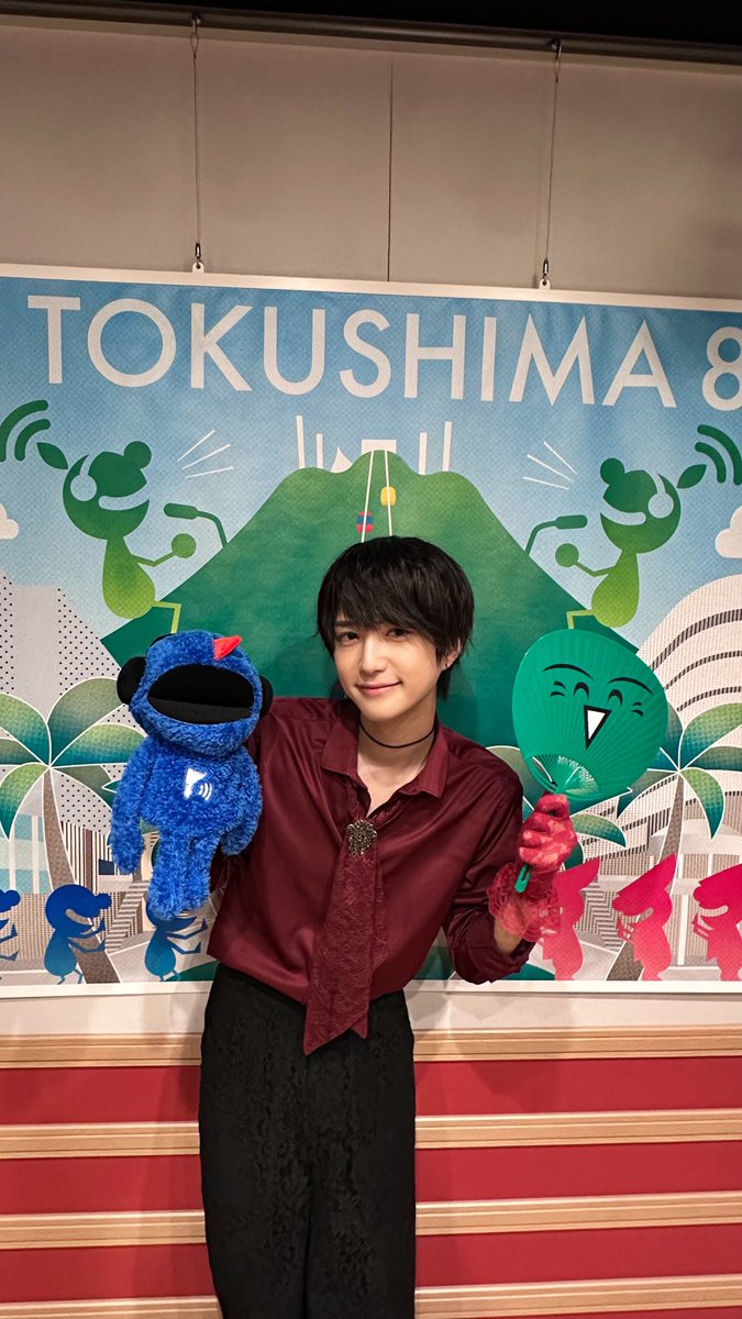taisho_maeda916's tweet photo. 四国放送「ゴジカル！」生放送
ありがとうございました！🍋‍🟩

『Yes, Call in LOVE』も
お届けいたしました🫶🤴💕

そしてその後はFM徳島「T-Joint」
生出演いたしました📻✨

徳島県、またくるね👆🤴🍋‍🟩✨ https://t.co/moS9FwVVV8