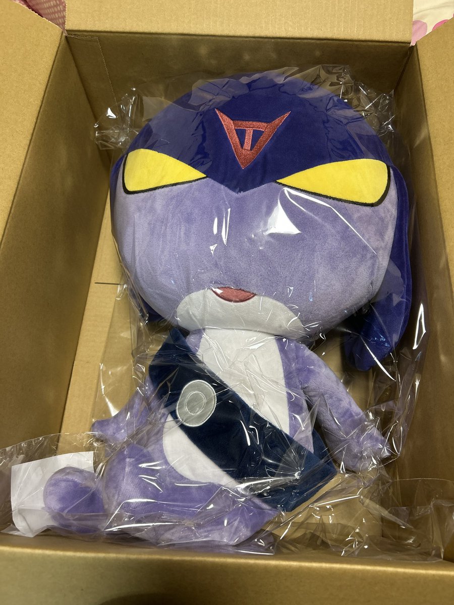 ガルルのぬいぐるみ届きました👍