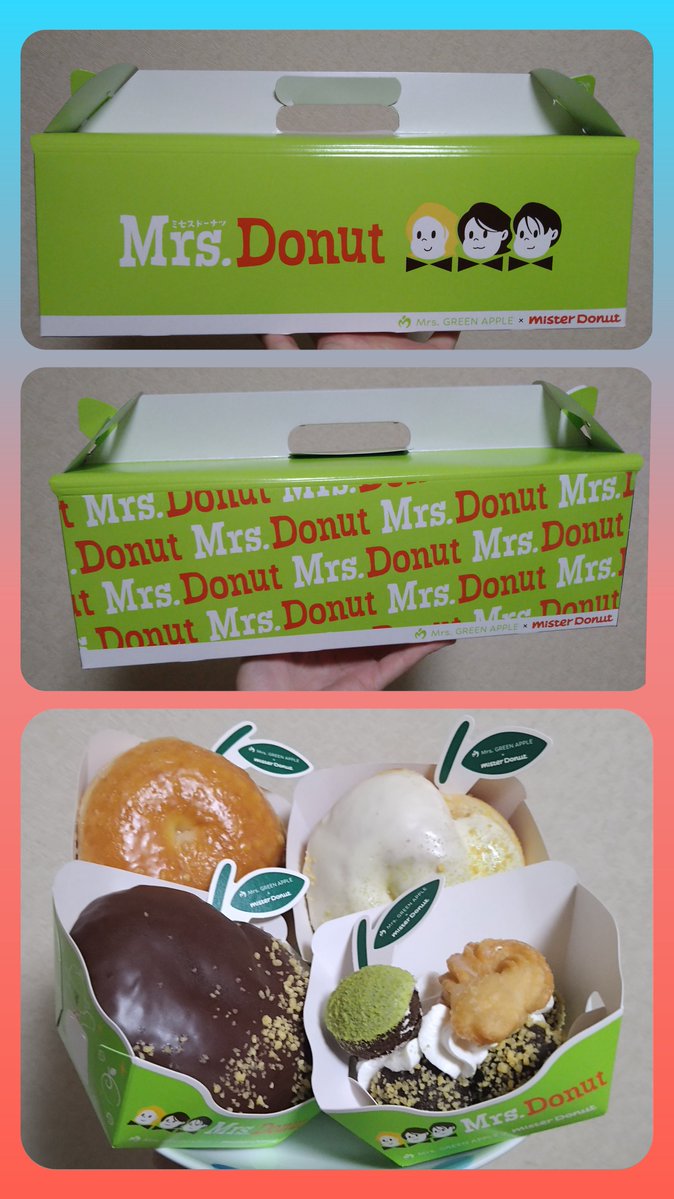puhipuhipig's tweet photo. 今日はチョコミン党の仲良し落書き名人の希望で、限定のチョコミントたい焼き(ºωº э)Зのお店へ…
マンゴー🥭チーズも食べました😋
そして予約してたミスドのミセス🍏🍩を取りに行ってきました。
週末は🍩祭り♡
(੭˙꒳˙)੭ﾜｯｼｮｫｫｵｵｲ♪ https://t.co/4s5v4DJ4XU