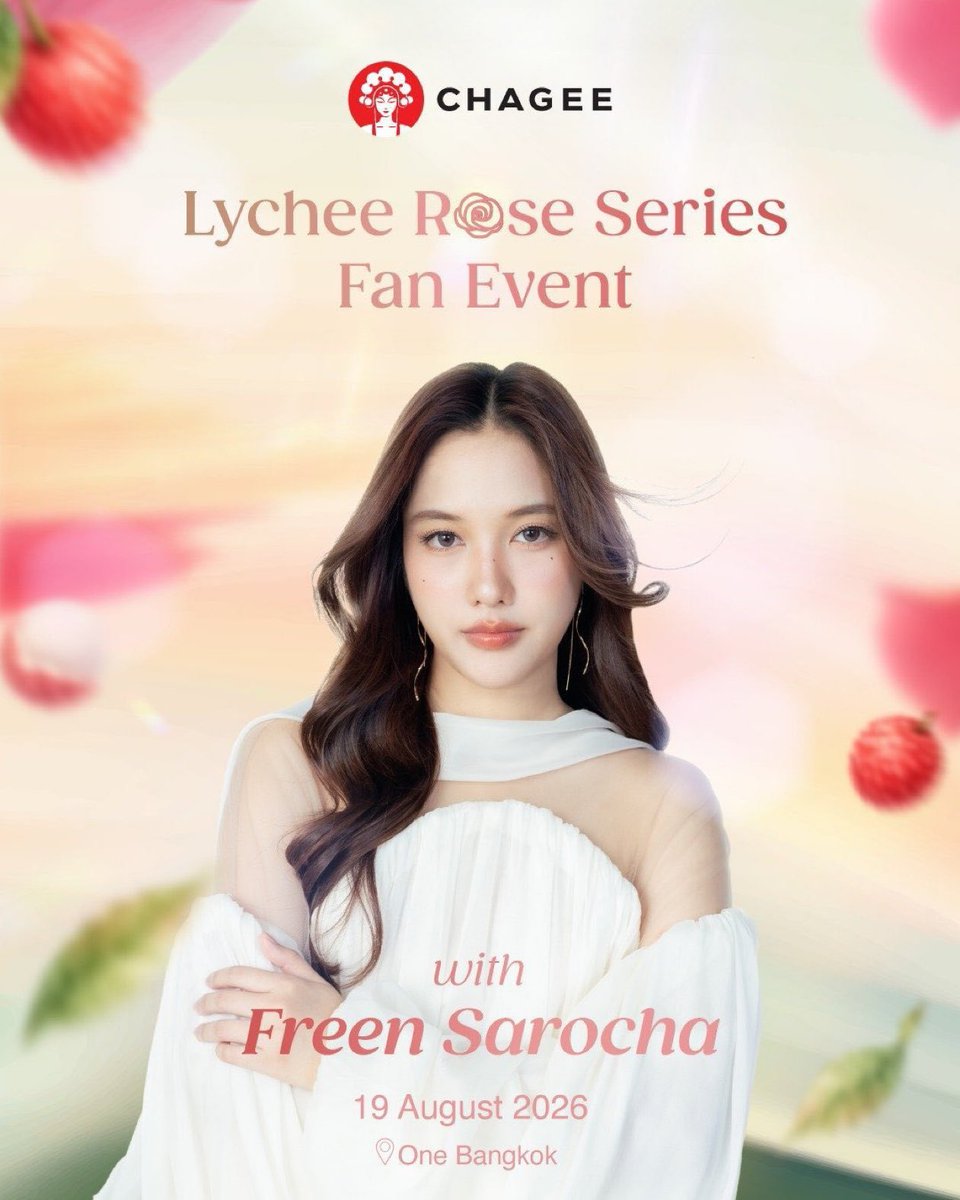 VaneSays_'s tweet photo. No solo tenemos concierto también tenemos evento con freen
😍🌷🌸🙌🏻✨
#chageeth #chageetogether #srchafreen https://t.co/7XWtS77FDc