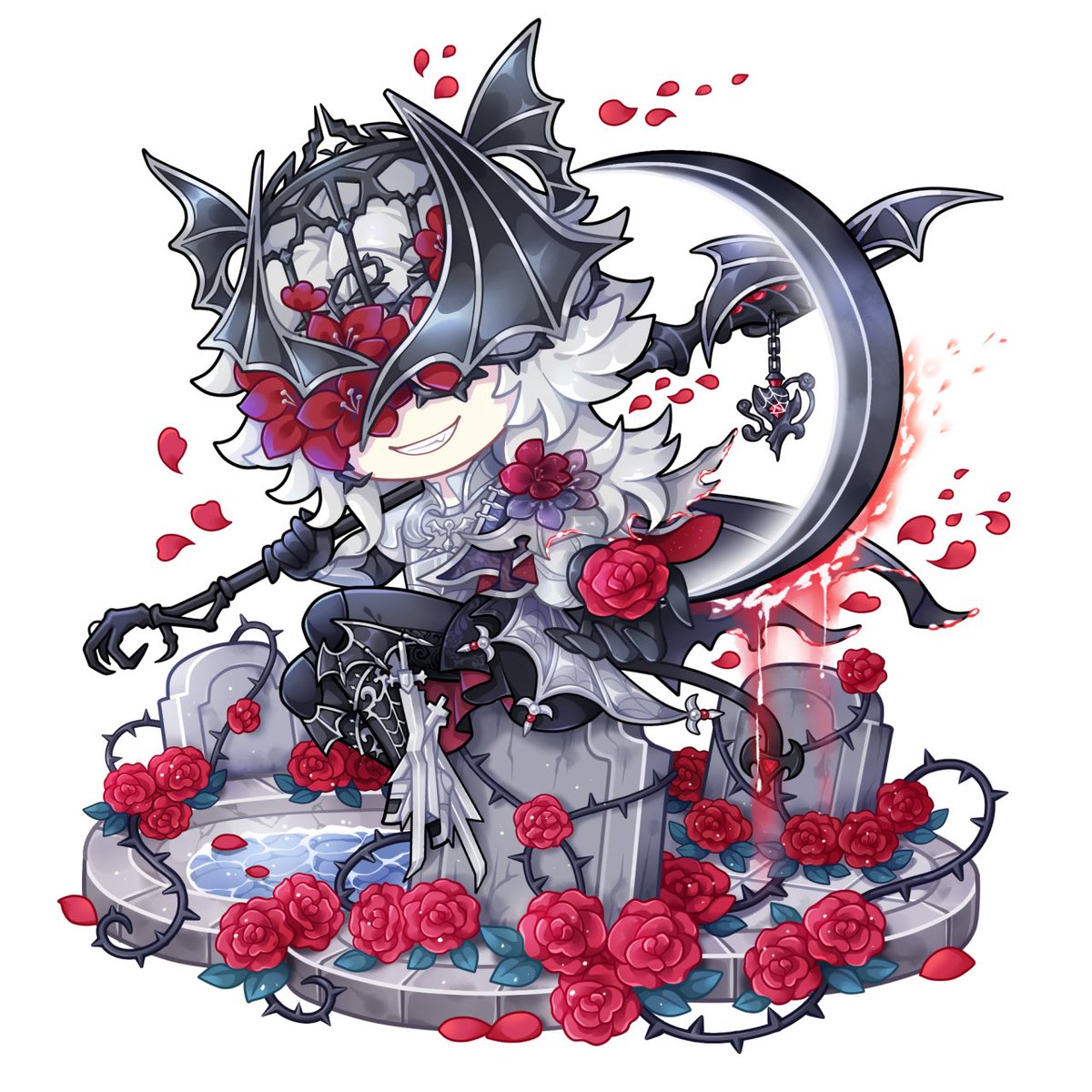 identityV_info's tweet photo. 【ミニキャライラスト】ゴシックテーマUR衣装 ※8/13〜ショップ販売開始🌹
▶︎「騎士」-『無言の追放』
▶︎夜の番人-『無声の空隙』
▶︎結魂者-『無名追光』 https://t.co/2hUXRmJnIo