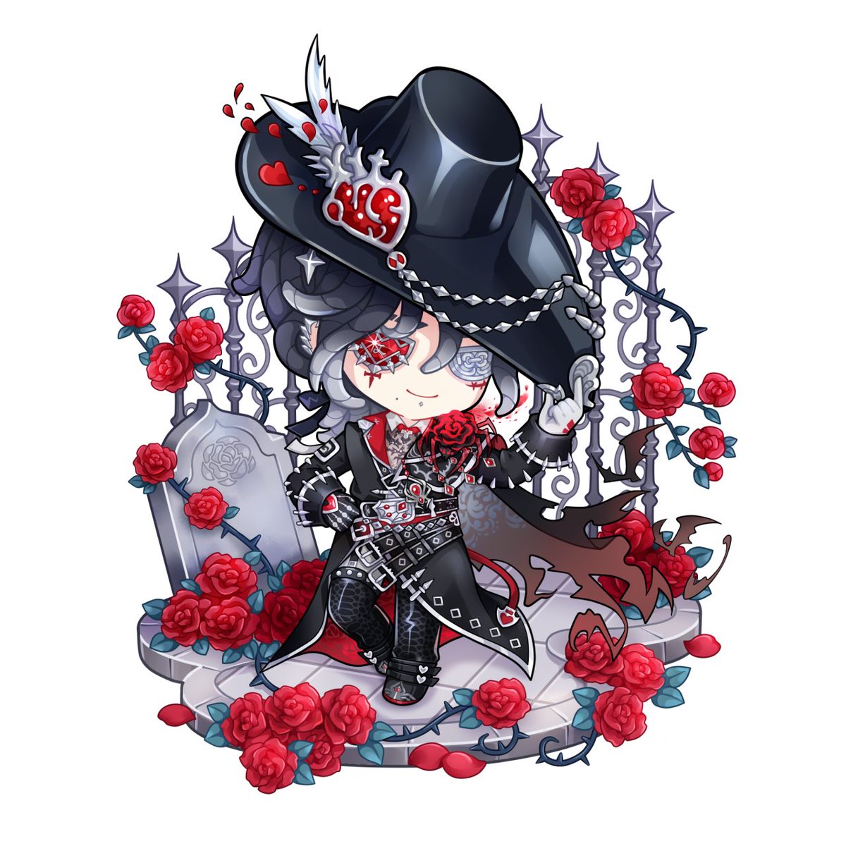 identityV_info's tweet photo. 【ミニキャライラスト】ゴシックテーマUR衣装 ※8/13〜ショップ販売開始🌹
▶︎「騎士」-『無言の追放』
▶︎夜の番人-『無声の空隙』
▶︎結魂者-『無名追光』 https://t.co/2hUXRmJnIo