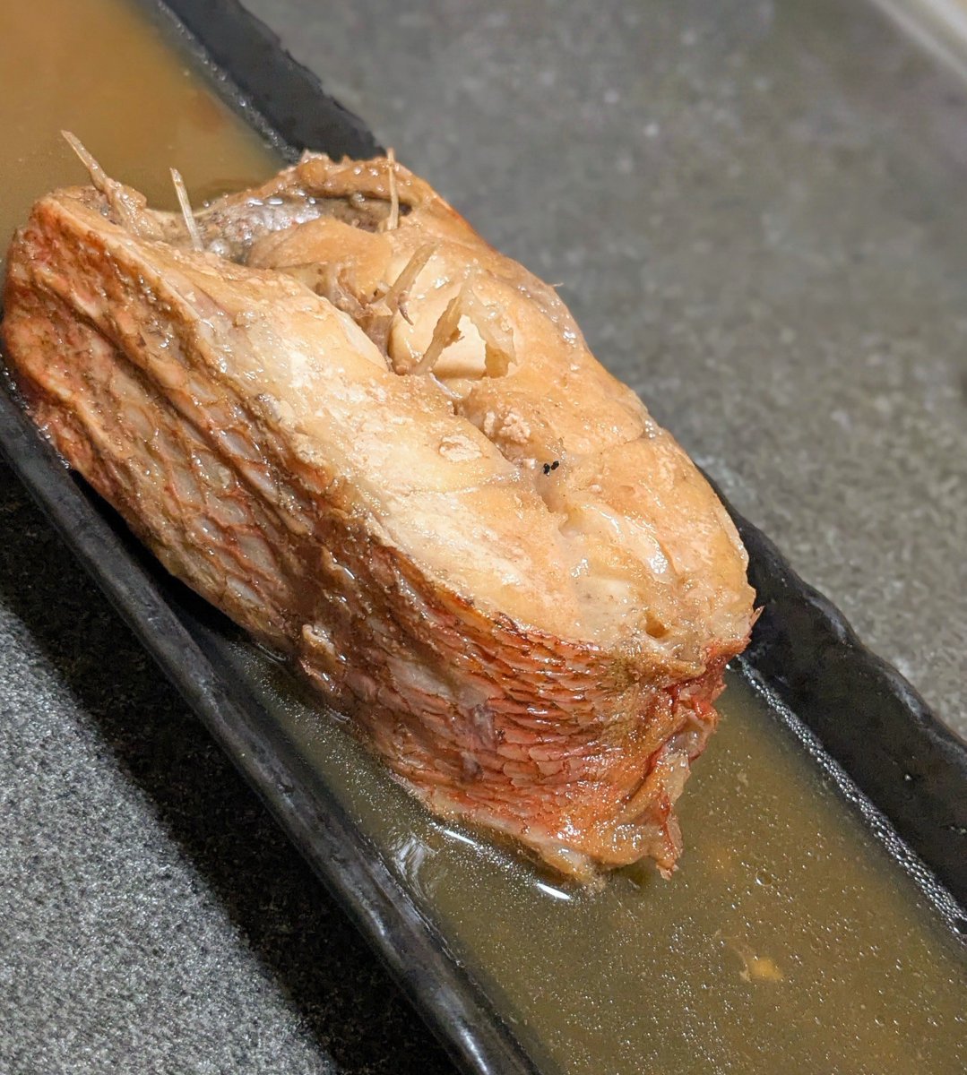 suuyansan's tweet photo. というわけで、赤魚の煮付け食べます https://t.co/TFtWSkoZC4