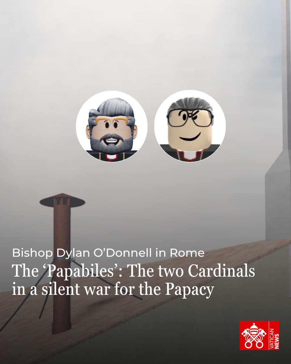 VaticanNewsRBLX's tweet photo. The day of the conclave is here, and after intense scrutiny we now release the list of papabili.

We now predict either Cardinal Imbert or Cardinal Visconti will be elected pope later today.

Our compromise candidate prediction is Cardinal Alvarez. https://t.co/43KscZBBXM