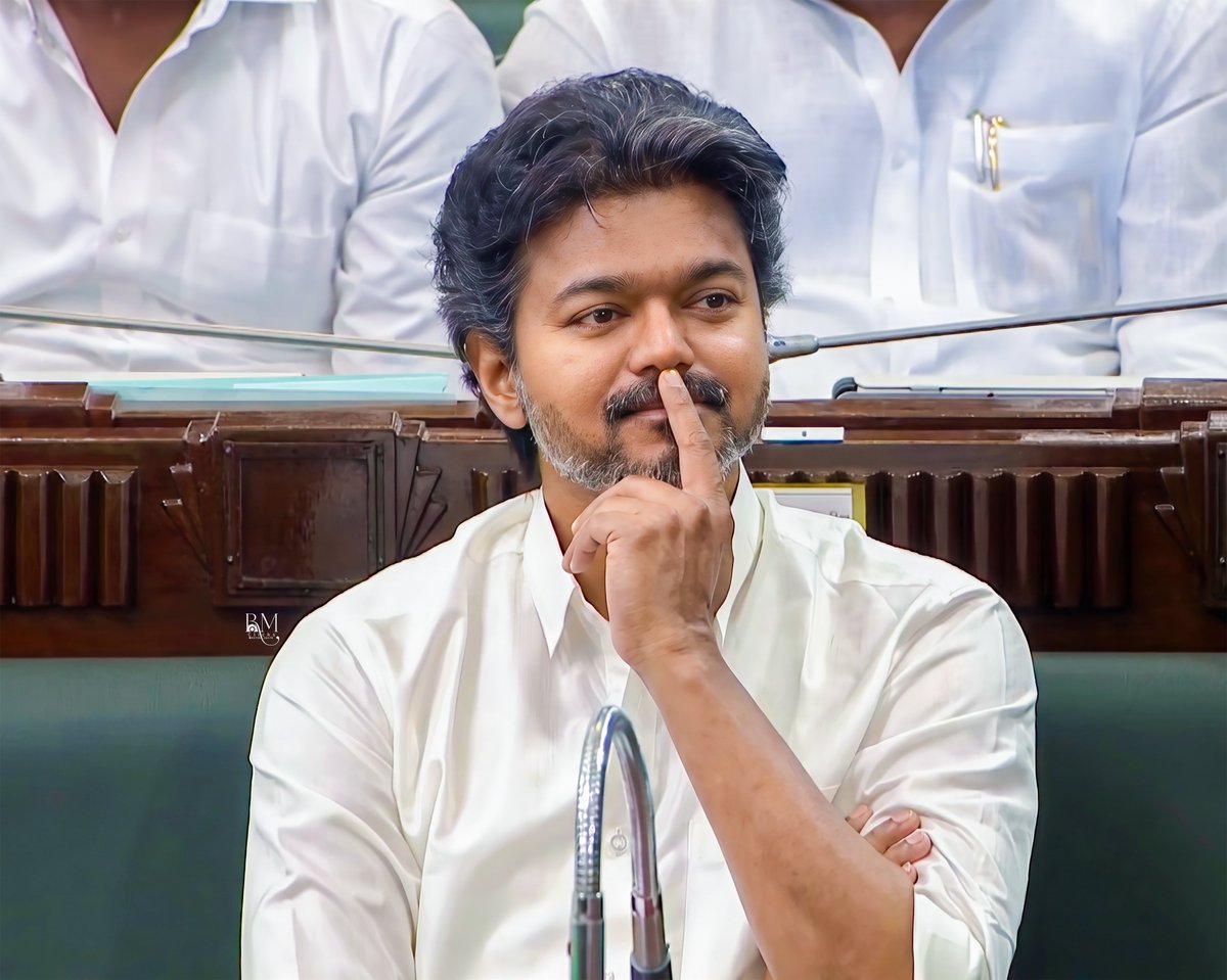 georgeviews's tweet photo. DMK had one last weapon:
His marriage. His father. His son.
​They used all three.

​Sangeetha withdrew the divorce case.
SAC stands with his son.
Jason Sanjay stands with his father.

​DMK lost their ugliest political battle against CM Vijay. 🔥 https://t.co/sCRAXlEh8x