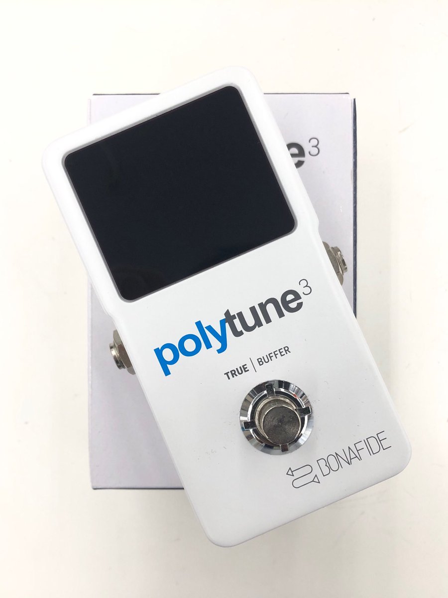 wonderrex_staff's tweet photo. Polytune3入荷
ポリフォニックでサクッと合わせられて、バッファも優秀。音ヤセ対策にもトゥルーバイパス切り替えもできて万能です。「これ一本で十分」って人、多いんじゃない?似たチューナー使ってる人、どれ派です?
コメントで教えて!
#Polytune #ギターエフェクター #ワンダーレックス #つくば https://t.co/V1DDNeWfvz