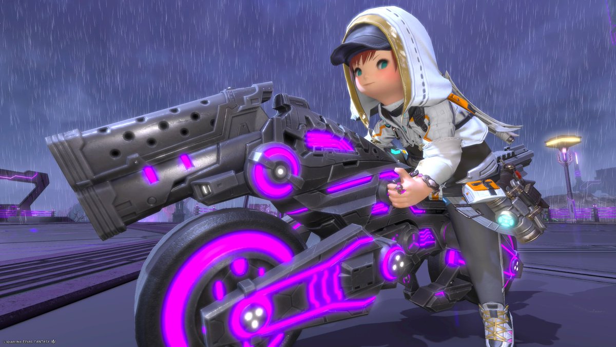 yucha777's tweet photo. 久々のヒルディーめっちゃおもろかったァー！！！！
バイクゲットー！🏍✨✨

 #FF14 https://t.co/7KHlHSQ2Zv