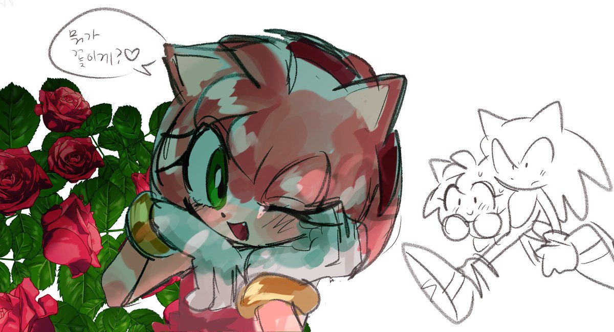 Go_mul_san's tweet photo. #SonAmyWeek2026
Day 5: Shrubbery https://t.co/1CIgHNYRzX
