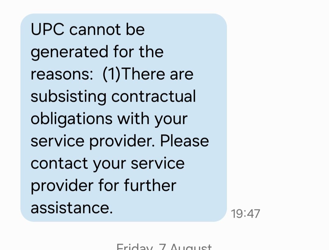 ArvindS18400439's tweet photo. @Airtel_Presence @TRAI @DoT_India @ViCustomerCare @JioCare .@Airtel_Presence, blocking a port-out request won't stop me. What obligation do you have to your customers except collecting heavy bills?
​Unfair practices like this need strict action @TRAI.
​@ViCustomerCare @JioCare see how Airtel treats its customers. https://t.co/ZssRgptf0e