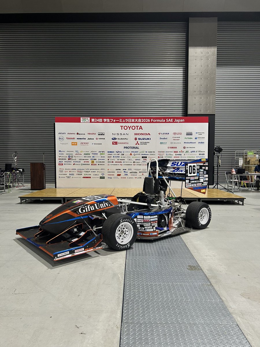 gifu_formula2's tweet photo. 学生フォーミュラ日本大会2026
ICV部門最終結果

総合順位　6位　(691.60Pt)

コスト審査　19位
プレゼン審査　16位
デザイン審査　9位
アクセラレーション　11位
スキッドパッド　7位
オートクロス　7位
エンデュランス　5位
効率　8位

#学生フォーミュラ 
#FSAE 
#岐阜大学 
#がんばろう熊本 https://t.co/LSsHZJgpBJ