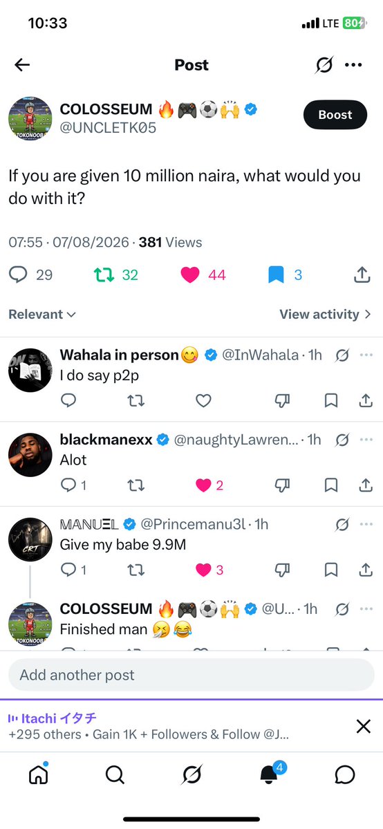 UNCLETK05's tweet photo. Accounts below 5k 👋

Grab this opportunity to gain💥

Drop username, connect and engage‼️

Stay active in space with mama @Musiclilbabyjr @JalisaAvari https://t.co/dIJ4qqgoNR