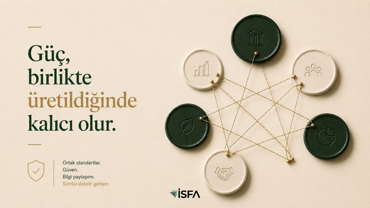 isfaconsultancy's tweet photo. Güçlü sektörler, güçlü kurumların toplamından fazlasıdır.
Ekosistem; ortak standartlar ve güven üzerine inşa edilir.
#KatılımFinans #İSFA https://t.co/MlxSi62yJc