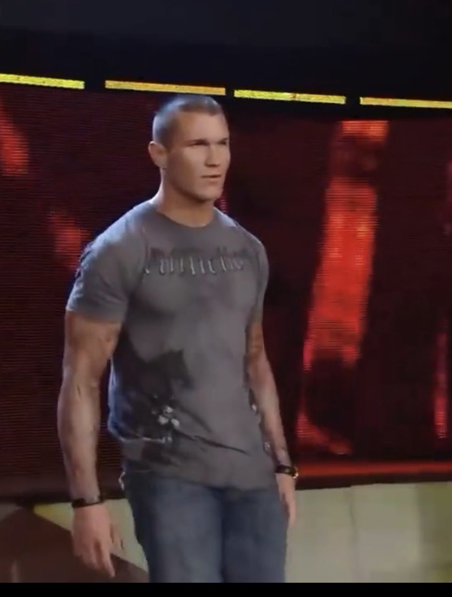 tonyxtrex's tweet photo. If anyone knows what this Affliction shirt Randy Orton was wearing back in the day is called please let me know. I NEED IT (this picture was in 2008 btw) #WWE #RandyOrton #Affliction https://t.co/JWUbOUVcCa