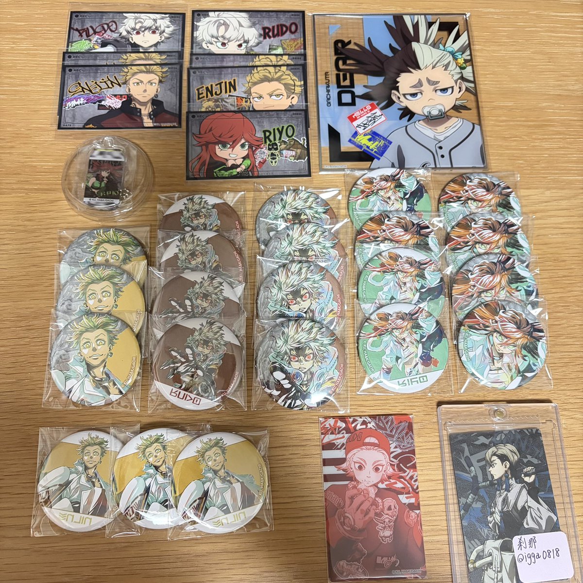 igga0818's tweet photo. ガチアクタ　交換/譲渡

譲→画像
求→同種ザンカ
AJアクスタは同種ザンカ/リヨウ
、リプ欄のもの. 定価＋送料

通販分のと仮約束とかでもぜんぜん大丈夫です。 https://t.co/JKOychRNHu