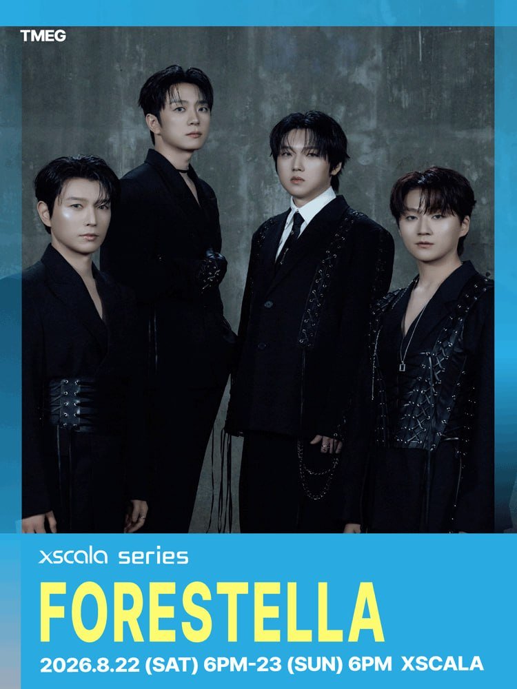 RICHTICKET7's tweet photo. 🎼 2026 포레스텔라(FORESTELLA) XSCALA SERIES 콘서트 양도합니다 🎫✨

좌석 양도합니다!

📅 2026.08.22 (토) 18:00
🎟️ 1층 B열 단석 — 25만원
🎟️ 1층 C열 단석 — (❌ 판매완료)

📅 2026.08.23 (일) 18:00
🎟️ 1층 D열 단석 — (❌ 판매완료)
🎟️ 2층 A열 단석 — 25만원

✅ 단석 / 연석 가능
✅ 예매내역 인증 가능
✅ 원하시면 인증 사진도 보내드립니다.
✅ 편하게 DM 주세요📩~~~!!11
````
빠르게 답변드립니다🙌✨✨✨✨

#포레스텔라 #FORESTELLA #XSCALASERIES #포레스텔라콘서트 #포레스텔라양도 #콘서트 #공연 #티켓양도 #티켓판매 #양도 #양도받아요 #명당 #1층 #2층 #단석 #연석 #예매인증 #인증가능 #서울공연 #공연추천 #덕질 #DM #RT부탁 #알티부탁 🎶🎫💙

메모리를 늘려 더 알맞은 답변을 받으세요