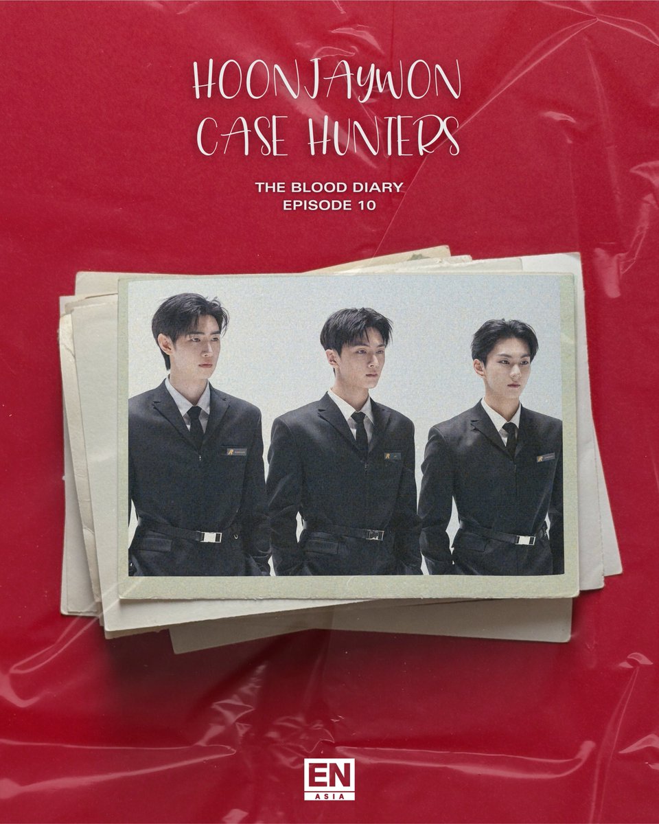 AsiaEnhypen's tweet photo. Not every answer is hidden in plain sight. Sometimes, the smallest clue changes everything.

Join SUNGHOON, JAY, and JUNGWON for tonight's new episode of THE BLOOD DIARY! 

HOONJAYWON CASE HUNTERS
#ENHYPEN_SpotifyKpopOn 
#EN_TheBloodDiary
@ENHYPEN_members @ENHYPEN https://t.co/bwmv647Xca